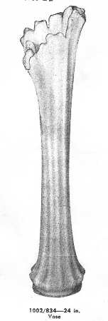 Heirloom Blue 24" Flower Vase