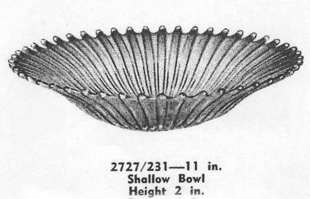 Heirloom Blue 11" Shallow Round Bowl