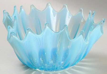 Heirloom Blue 6" Round Hanky/Handkerchief Bowl