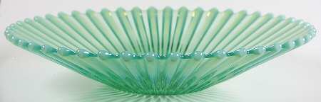Heirloom Green 11" Shallow Round Bowl