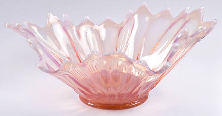 Heirloom Pink Large Oblong Epergne Bowl