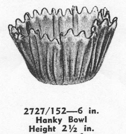 Heirloom Pink 6" Round Hanky/Handkerchief Bowl