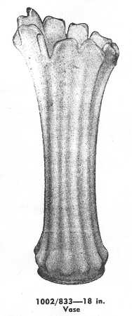 Heirloom White (Opal) 18" Flower Vase