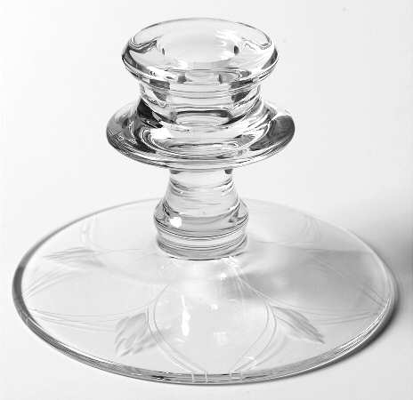 Heraldry Single Light Candlestick
