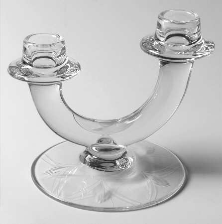 Heraldry Double Light Candlestick