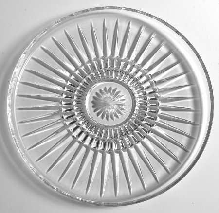 Heritage Clear Cake Plate