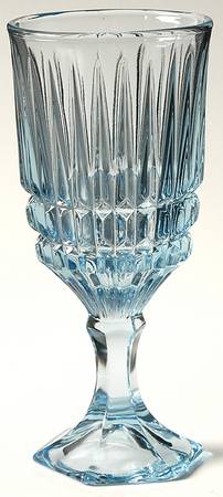 Heritage Blue Wine Glass