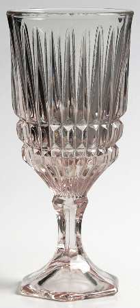 Heritage Pink Wine Glass