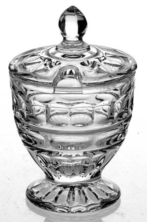 Hermitage Clear Mustard & Lid