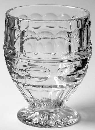 Hermitage Clear Footed Tumbler
