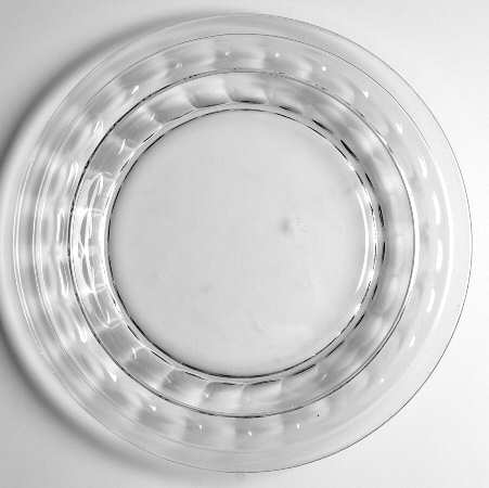 Hermitage Clear Luncheon Plate