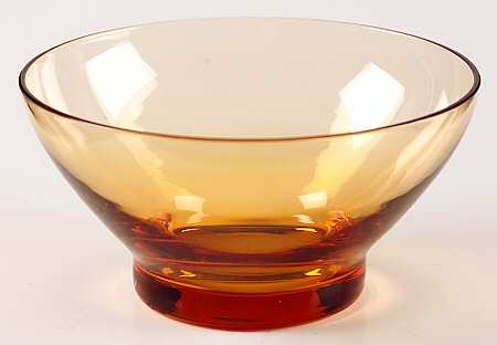 Hermitage Amber 5 Oz Fruit Cocktail Insert