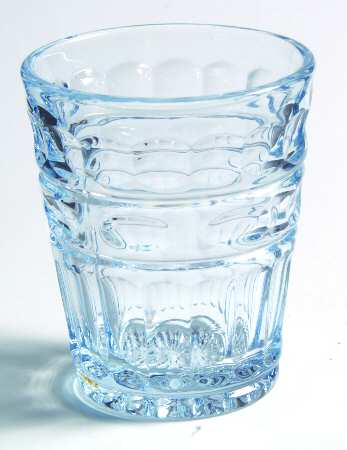 Hermitage Azure (Light Blue) Whiskey Glass