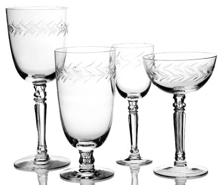 Holly Clear (Stem 6030) 4 Piece Place Setting