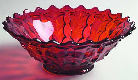 Holly Ruby (Giftware) 10" Flared Bowl