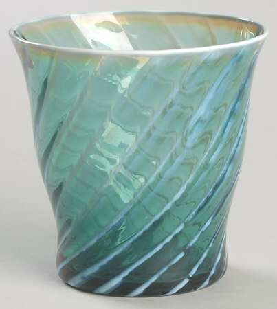 Homespun Teal Blue Old Fashioned