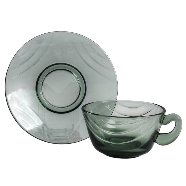 Horizon Green (Spruce) Cup & Saucer Set