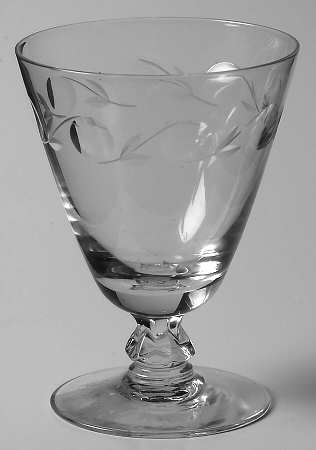 Ingrid (Newer, Cutting 836) Oyster or Fruit Cocktail