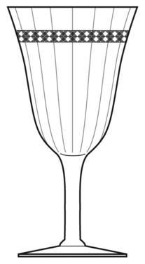 Irish Lace Water Goblet