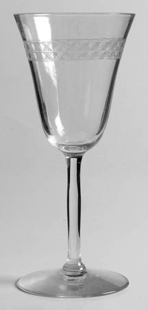 Irish Lace Wine Glass