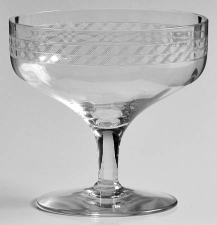 Irish Lace (Stem 880, Etch36) Low Sherbet