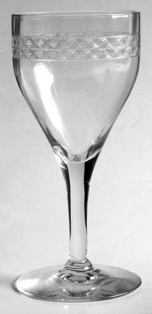 Irish Lace (Stem 880, Etch36) Wine Glass