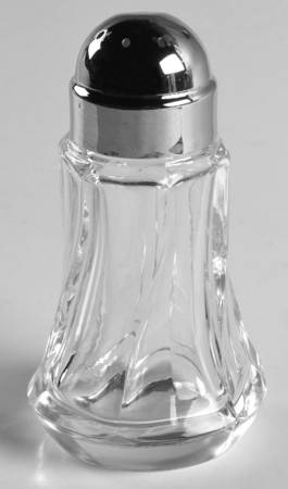 Jamestown Clear Shaker with Metal Lid