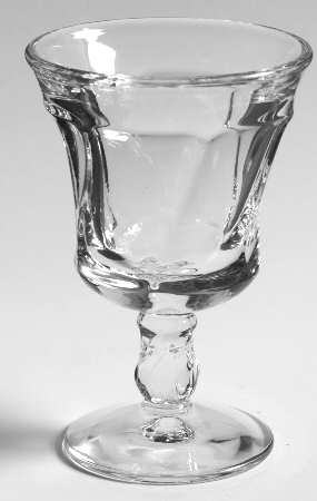 Jamestown Clear Wine Glass