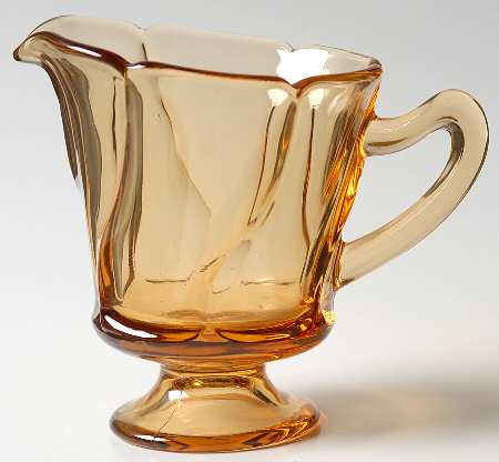 Jamestown Amber Creamer
