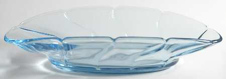Jamestown Blue 9" Oval Celery