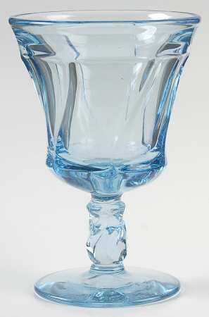 Jamestown Blue Wine Glass