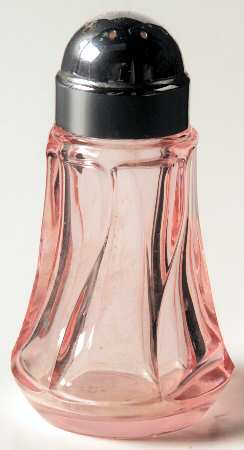 Jamestown Pink Shaker with Metal Lid
