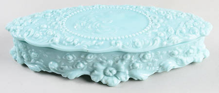 Jenny Lind Aqua (Blue) Glove Box & Lid