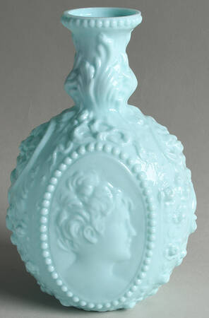 Jenny Lind Aqua (Blue) Cologne Bottle No Stopper