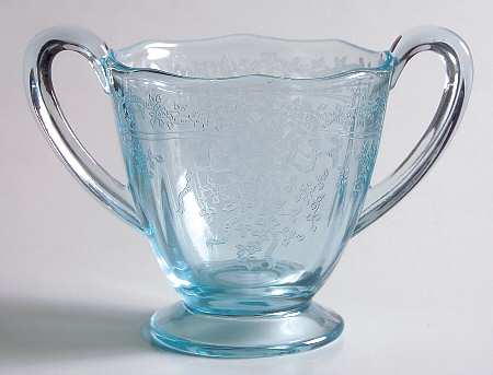 June Blue (Azure) Mini Open Sugar