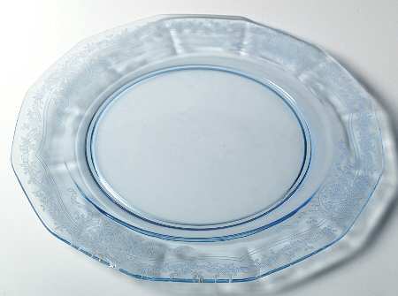 June Blue (Azure) 13" Service Plate