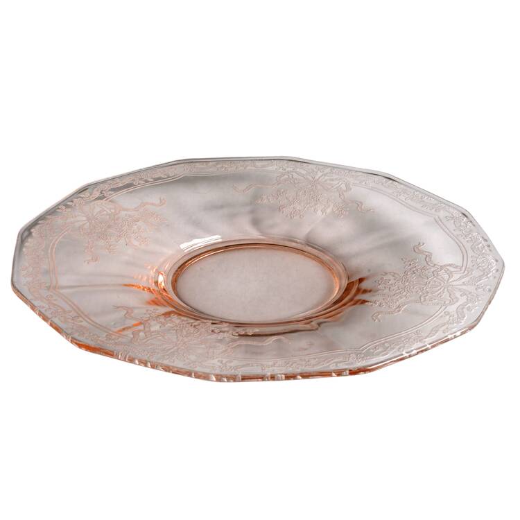 June Pink Mayonnaise Underplate Only