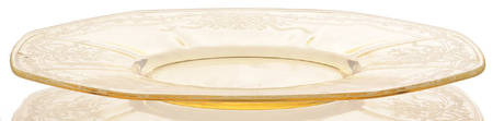 June Topaz (Yellow) Sauce Boat, Underplate Only