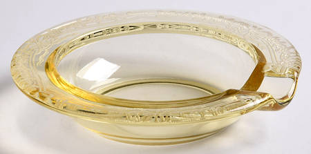 June Topaz (Yellow) 3" Ashtray