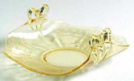 June Topaz (Yellow) Bon Bon with Square Handles