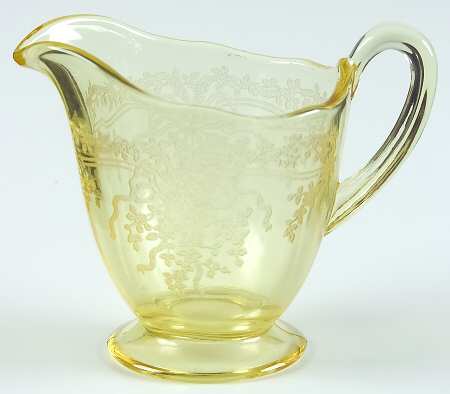 June Topaz (Yellow) Mini Creamer
