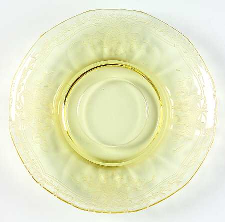 June Topaz (Yellow) Saucer Only