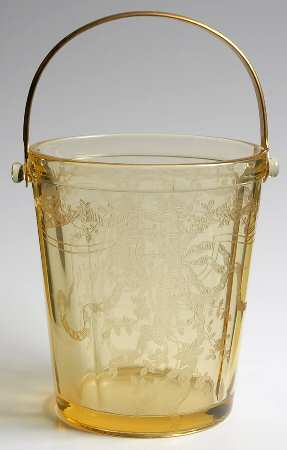 June Topaz (Yellow) Ice Bucket with Detachable Handle