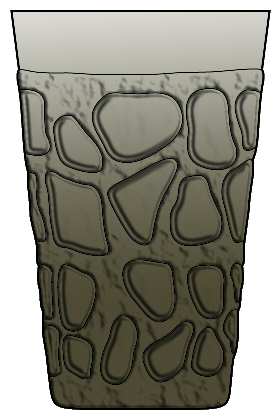Karnak Smoke Brown Highball Glass