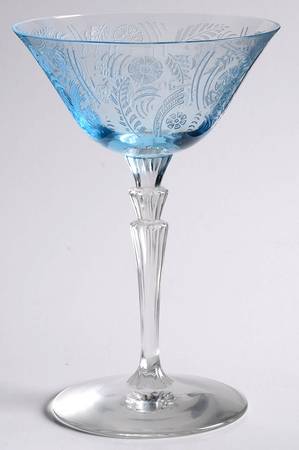 Kashmir Blue (Stem 5099) Champagne/Tall Sherbet
