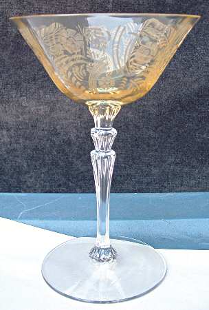 Kashmir Topaz (Stem 5099) Champagne/Tall Sherbet