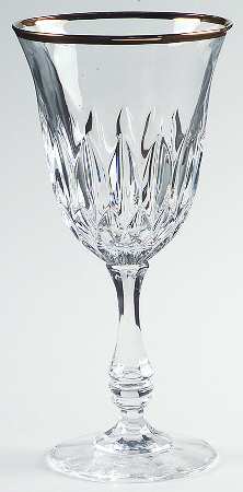 Kimberly Gold Wine Glass