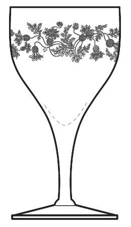 Kornflower by Fostoria