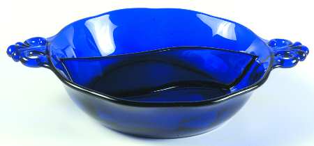 Lafayette Cobalt Blue (Regal Blue) 8" Round 2 Part Relish