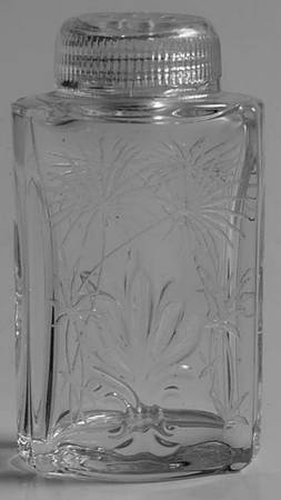 Lido Clear Shaker with Glass Lid (Baroque Shape)
